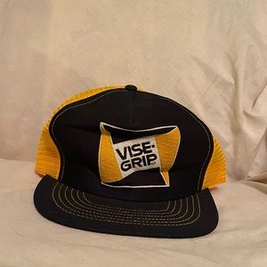 Vintage vise grip snapback